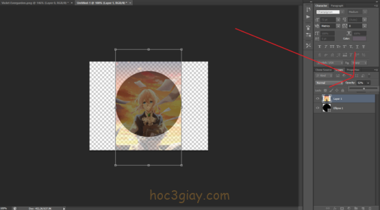 Hướng dẫn chèn hình ảnh vào hình dạng vừa vẽ trên Photoshop - Học 3 giây Hướng Dẫn Chèn Hình Ảnh Vào Hình Dạng Vừa Vẽ Trên Photoshop - Học 3 Giây