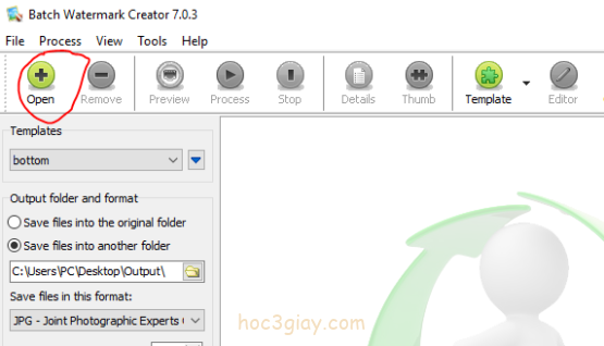 Hướng dẫn đóng watermark ảnh hàng loạt bằng batch watermark creator