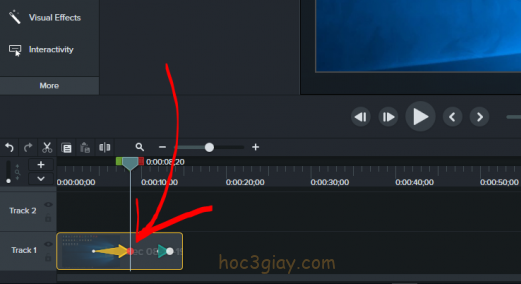 Hướng dẫn tùy ý zoom to 1 đoạn trong video trên camtasia