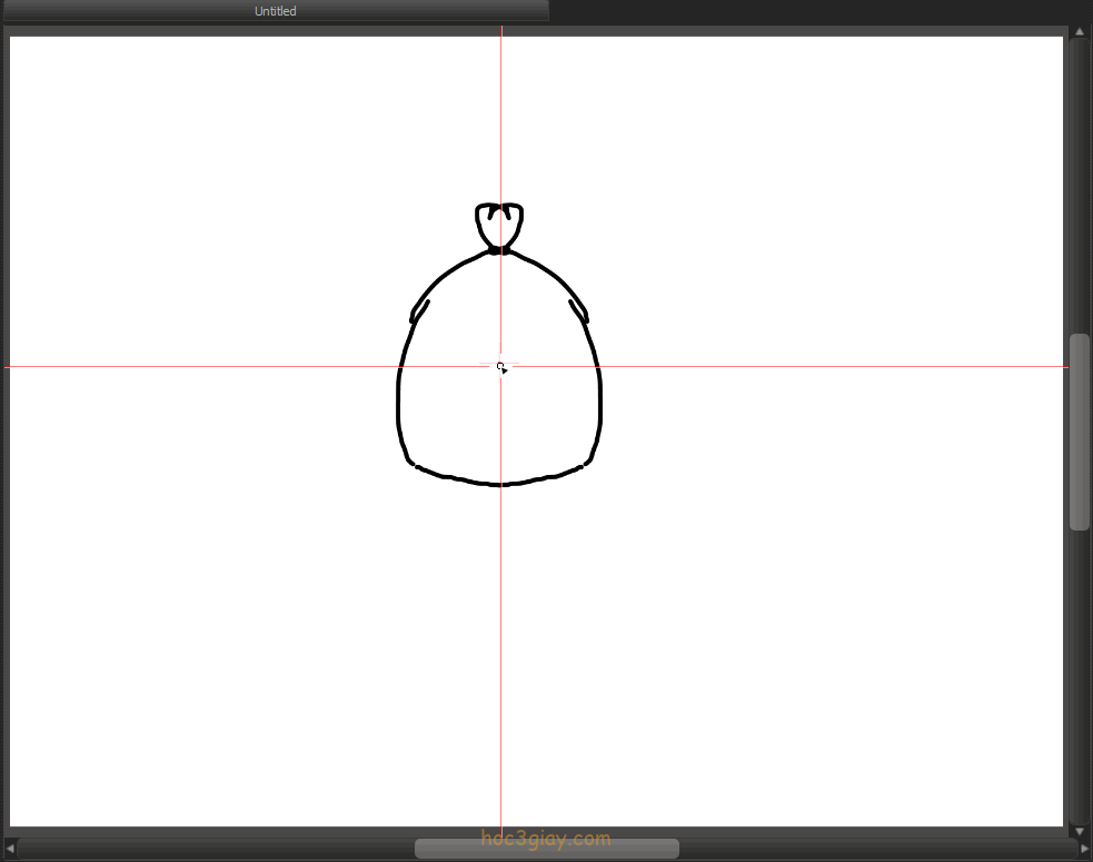 Hướng dẫn vẽ nét đối xứng bằng cọ Symmetry Pen - MediBang Paint Pro - Học 3  giây