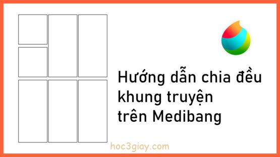 Chia đều khung vẽ trên Medibang phần 2