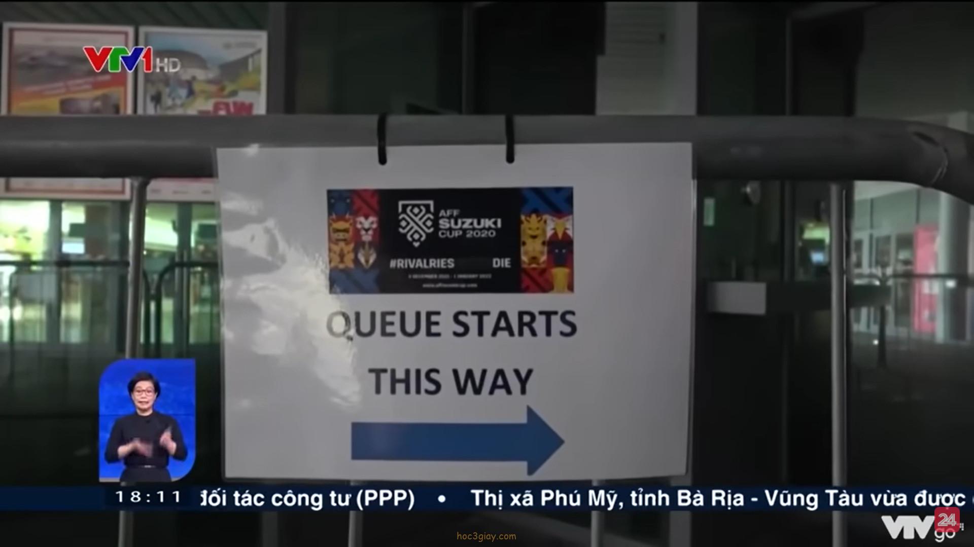 Khó mua vé xem trận bóng đá việt nam với thái lan tại Singapore