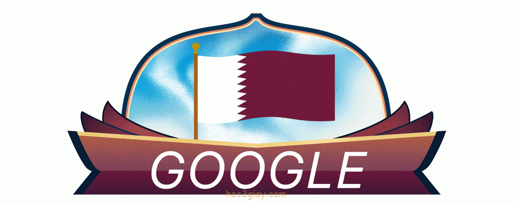 Google Doodle hôm nay kỷ niệm ngày quốc khánh Qatar năm 2021