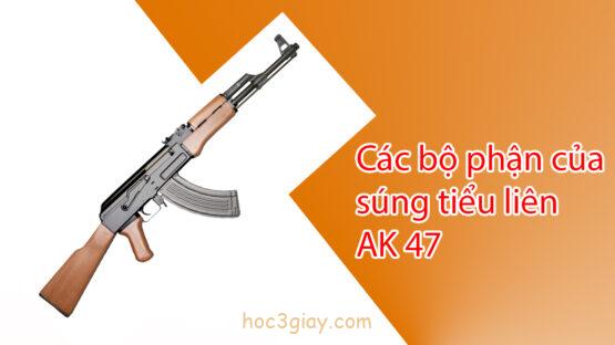 Các bộ phận cơ bản bên ngoài của AK 47 và chức năng của nó