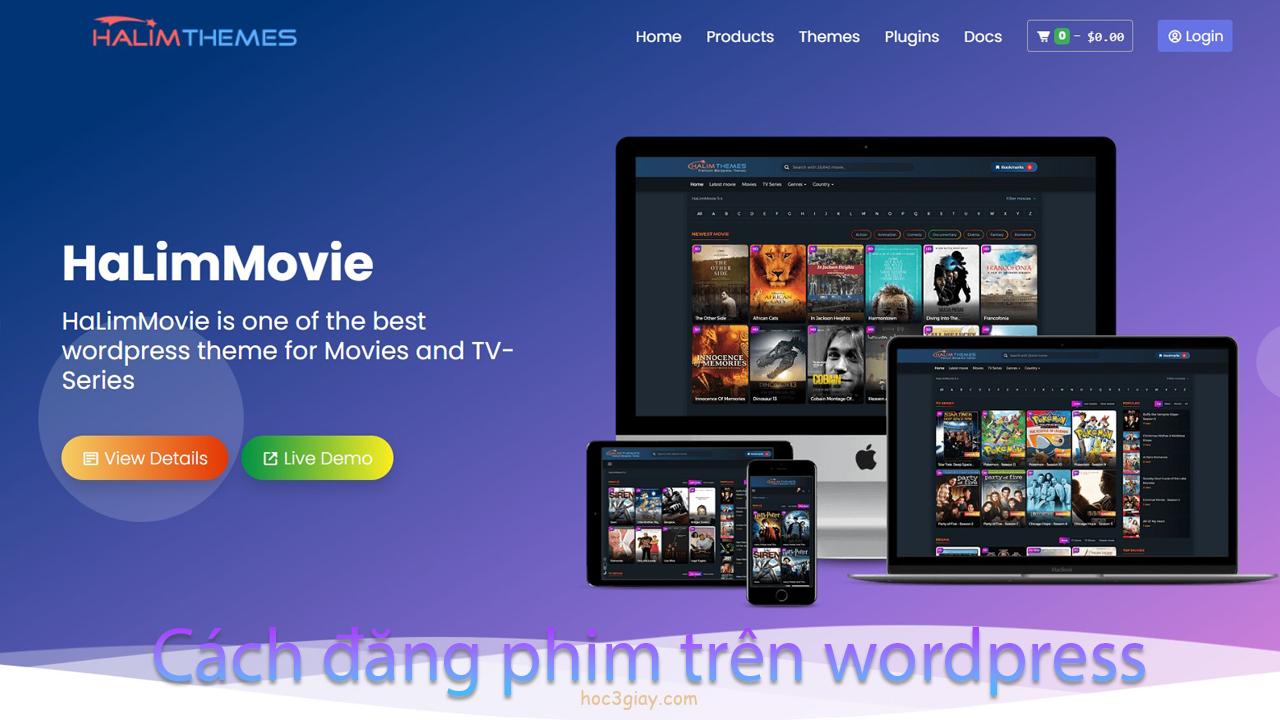 Cách đăng phim nhiều tập trên website wordpress đơn giản