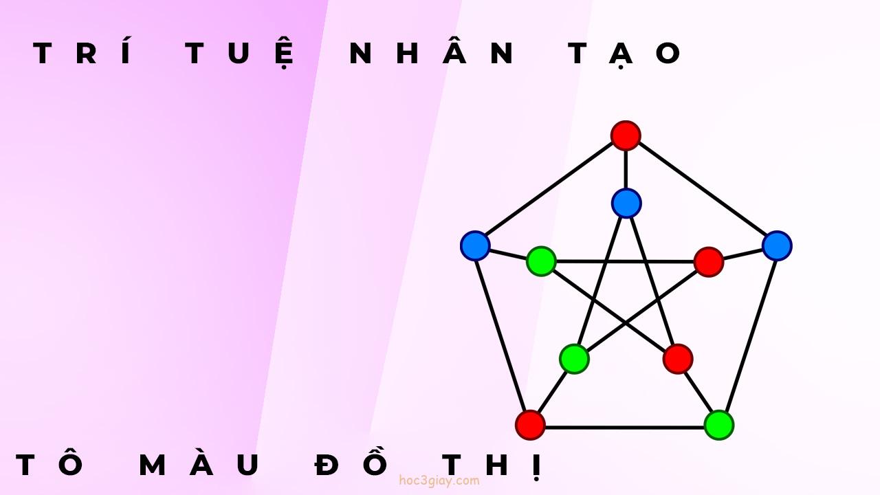 Cách làm bài tập tô màu đồ thị có code