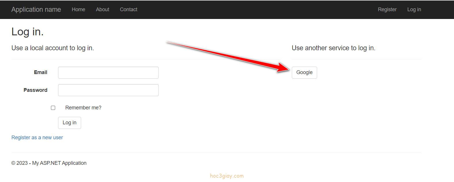 Tạo đăng nhập bằng google trên asp.net identity