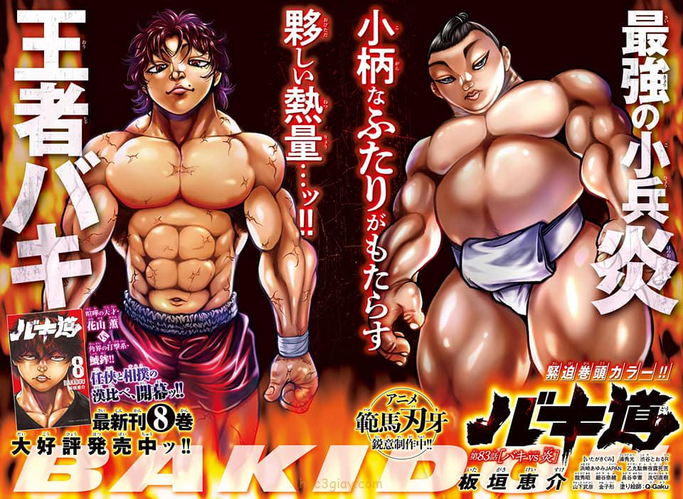 Baki Dou 2018 chương 83: Baki vs Honno